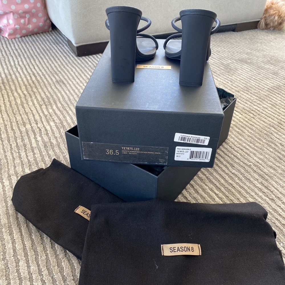 Yeezy Season 8 strappy sandals